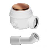 Omnires syfon do wanny lub brodzika M+ miedź szczotkowana WB01XCPB