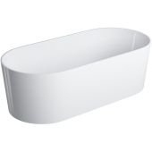 Omnires Ovo M+ wanna wolnostojąca 160x75 cm owalna biały mat OVOWWBM