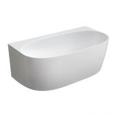 Omnires Valencia M+ wanna wolnostojąca 158x86 cm przyścienna biała VALENCIAWPBP