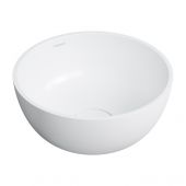 Omnires Shell M+ umywalka 35x35 cm okrągła podblatowa biały mat SHELL350UNBM