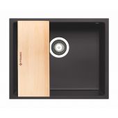 Pyramis Tetragon komora podwieszana 50x40 cm czarny 070217501D