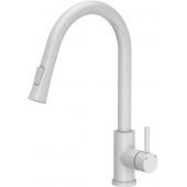 Quadron Julia bateria kuchenna stojąca z wyciąganą wylewką snow white 3673500WHM