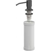 Quadron Keira dozownik do płynu 350 ml blatowy black dotted MFS1001BL