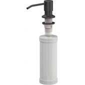 Quadron Keira dozownik do płynu 350 ml blatowy pure carbon PVD MFS1001BLM