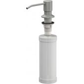Quadron Keira dozownik do płynu 350 ml blatowy silver stone MFS1001GR