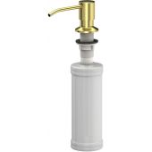Quadron Keira dozownik do płynu 350 ml blatowy złoty PVD MFS1001PG