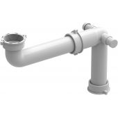 Quadron Save Space rurka do syfonu biała 30261