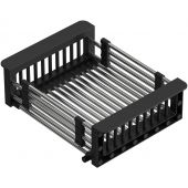 Quadron wkład ociekowy stal/czarny B3821_BL