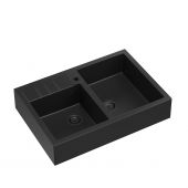 Quadron Bill zlewozmywak GraniteQ 90x62 cm czarny HCQB9062U7_BLM