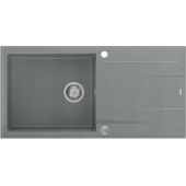 Quadron Evan 146XL zlewozmywak 100x50 cm GraniteQ silver stone/stalowy HCQE10050U5_BS_P2O