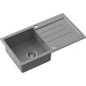 Quadron Johnny 111 zlewozmywak 77x40 cm GraniteQ silver stone HCQJ7744SZK