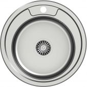 Quadron Hugo 210 SteelQ zlewozmywak stalowy 49 cm wpuszczany satyna HD210SAT4936