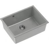 Quadron Alec 50 zlewozmywak 53,5x40 cm GraniteQ silver stone HQA5340SZK