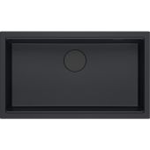 Quadron Logan 110 zlewozmywak 76x45 cm Graniteq czarny HQD7644U7_BLM_U