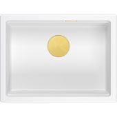 Quadron Logan zlewozmywak GraniteQ 56x45 cm biały HQJ6045U1_PVDG1_U