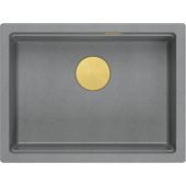 Quadron Logan zlewozmywak GraniteQ 56x45 cm szary HQJ6045U5_PVDG1_U