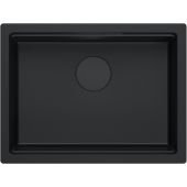 Quadron Logan 100 zlewozmywak 56x45 cm Graniteq czarny HQJ6045U7_BLM_U