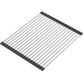 Quadron Q mata ociekowa 42,5x32 cm stal/czarny R4332_BS