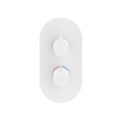 Ravak Espirit bateria wannowo-prysznicowa podtynkowa z termostatem biały mat X070249