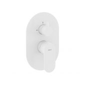 Ravak Eleganta bateria wannowo-prysznicowa podtynkowa biała X070264