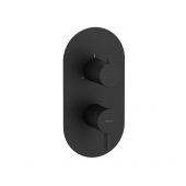 Ravak Espirit bateria wannowo-prysznicowa podtynkowa czarny mat X070283