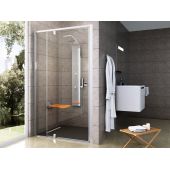 Ravak Pivot PDOP2-120 drzwi prysznicowe 120 cm polerowane aluminium/szkło przezroczyste 03GG0C00Z1