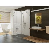 Ravak Brillant BSDPS-120/80 L kabina prysznicowa 120x80 cm prostokątna lewa chrom/szkło przezroczyste 0ULG4A00Z1