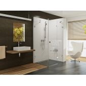 Ravak Brillant BSDPS-100/80 P kabina prysznicowa 100x80 cm prostokątna prawa chrom/szkło przezroczyste 0UPA4A00Z1