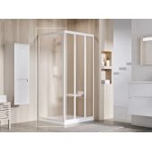 Ravak Supernova APSS-75 ścianka prysznicowa 75 cm biały/szkło grape 940301R2ZG