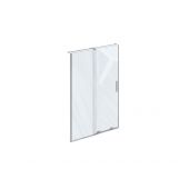 Ravak Roll RODP2 drzwi prysznicowe 110 cm rozsuwane chrom połysk/szkło przezroczyste X08VD0C00Z1