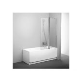 Ravak Chrome CVS2-100 R parawan nawannowy 100 cm 2-częściowy prawy polerowane aluminium/przezroczyste 7QRA0C00Z1