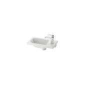 Ravak Chrome 400 umywalka 40x22 cm prostokątna prawa biała XJGP1100000
