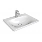 Ravak Balance umywalka 60x46,5 cm meblowa prostokątna biała XJX01260000