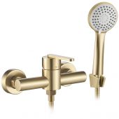 Rea Ontario bateria prysznicowa ścienna złoty szczotkowany REA-B5501