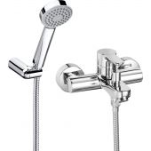 Roca L-20 bateria wannowo-prysznicowa ścienna chrom A5A0109C02