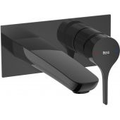 Roca Insignia Black bateria umywalkowa podtynkowa czarna A5A353ACN0