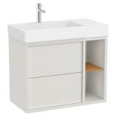 Roca Tura umywalka z szafką 80 cm biały mat A852028558