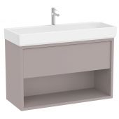 Roca Tura umywalka z szafką 100 cm szlachetny szary A852037559