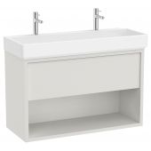 Roca Tura umywalka z szafką 100 cm biały mat A852038558