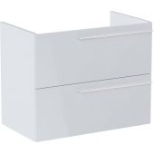 Roca Ella szafka 78,5 cm podumywalkowa wisząca biały połysk A857770806