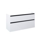 Roca Gap Pro szafka 63,5x118,4x45,1 cm podumywalkowa wisząca biały połysk A857906806