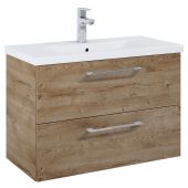 Roca Roma Compact szafka 80x38,4x53 cm podumywalkowa wisząca dąb Canela A857953808