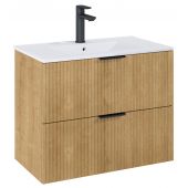 Roca Reef szafka 80x45x63,5 cm podumywalkowa wisząca jasny dąb A857955464