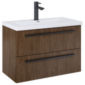 Roca Kwadro szafka 79,8x38,4x53 cm podumywalkowa wisząca orzech A857970540