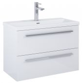 Roca Kwadro szafka 79,8x38,4x53 cm podumywalkowa wisząca biała A857970806
