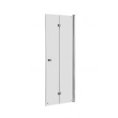 Roca Capital drzwi prysznicowe 80 cm składane chrom połysk/szkło przezroczyste AM4508012M
