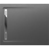 Roca Aquos brodzik 100x80 cm prostokątny kompozyt Stonex onyks AP6013E832001640