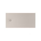 Roca Magma brodzik prostokątny 100x80 cm kompozyt Stonex beżowy APE013E832003650