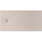 Roca Magma brodzik prostokątny 110x90 cm kompozyt Stonex beżowy APE0144C38403650