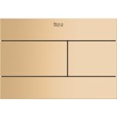 Roca Duplo S przycisk spłukujący do WC różowe złoto A8902243RG